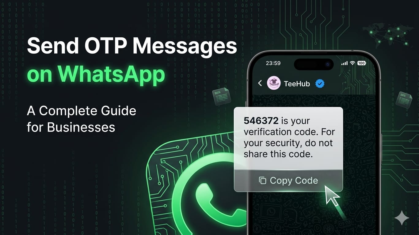 A Complete Guide for Businesses on Sending OTP Messages via WhatsApp