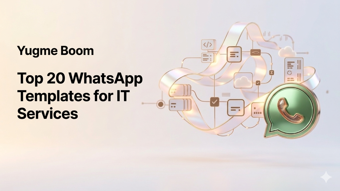 Collection of 20 WhatsApp Templates for IT Service Providers