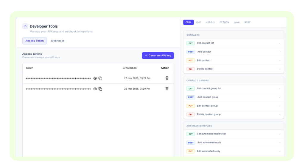 API Integration