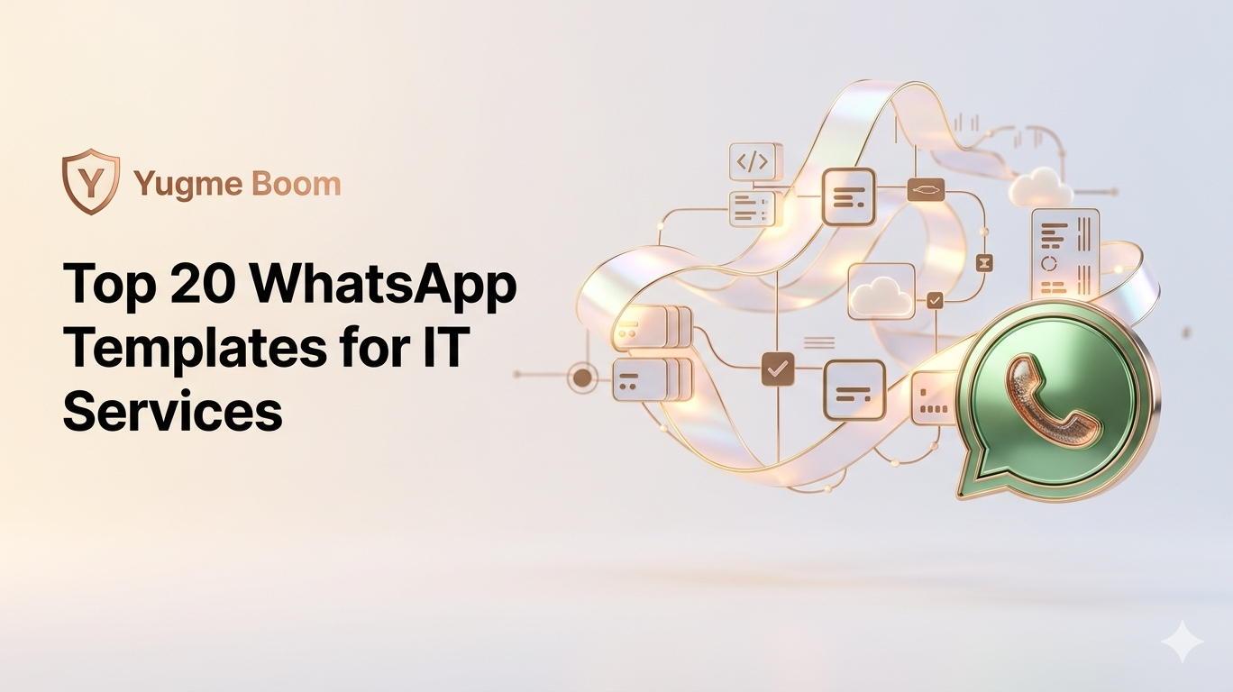 Collection of 20 WhatsApp Templates for IT Service Providers