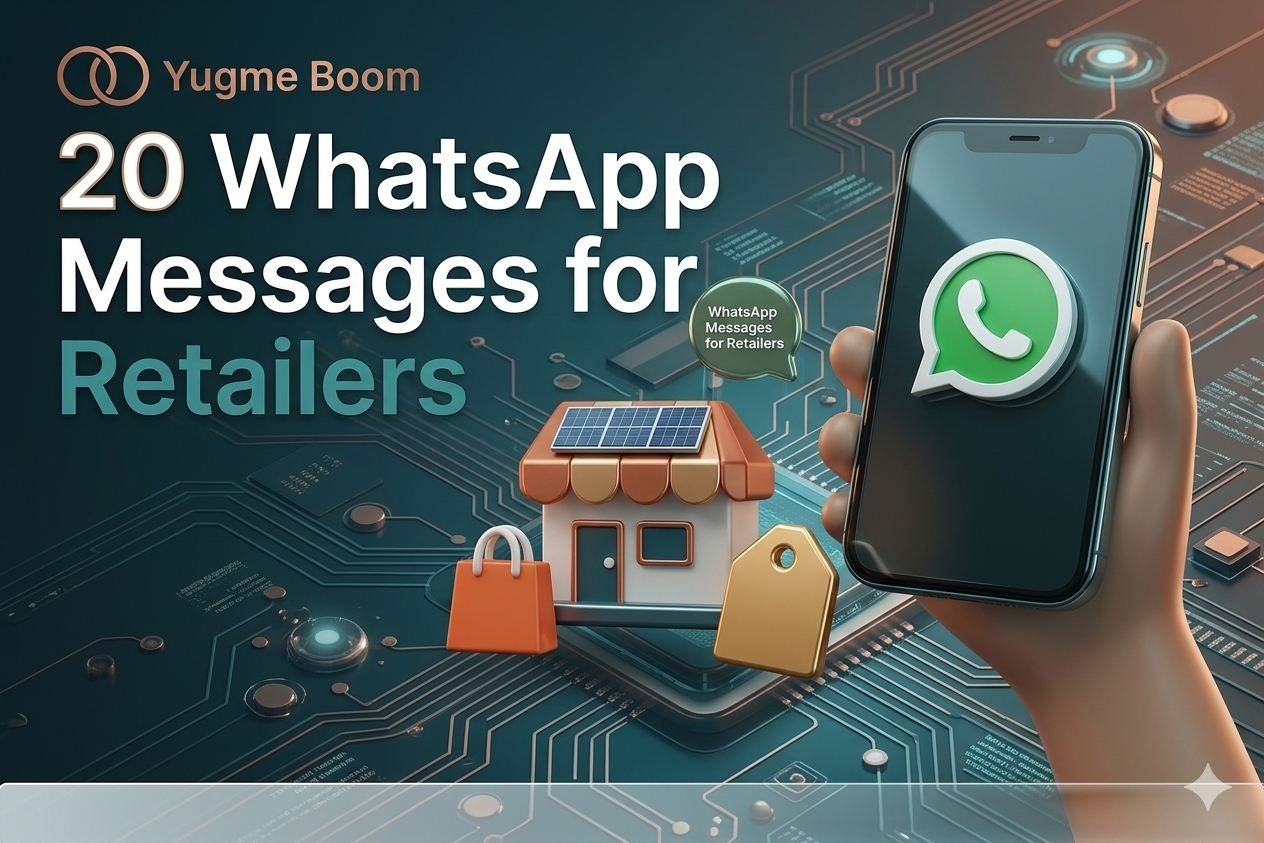20 Effective WhatsApp Message Templates for Retail